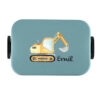 Niedliches Baggermotiv mit Wunschnamen - Mepal Lunchbox mit Bento Einsatz Take a Break midi