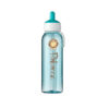 Niedliches Bohamian Löwen Design mit Wunschname - Personalisierte Wasserflasche Campus Flip-Up