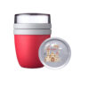 Niedliches Ritterburg Motiv mit Wunschname - Personalisierter Lunchpot Ellipse Mini