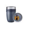 Niedliches Zauberer Motiv mit Wunschnamen - Thermo Lunchpot Ellipse