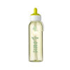 Niedlicher Dino mit Wunschnamen - Personalisierte Wasserflasche Campus Flip-Up