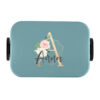 Golderner Buchstabe mit Wunschname - Mepal Lunchbox mit Bento Einsatz Take a Break midi