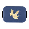 Niedlicher Dino mit Wunschname - Mepal Lunchbox mit Bento Einsatz Take a Break midi